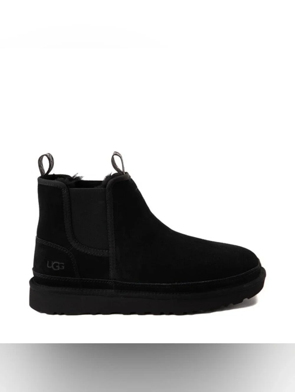 NEW UGG Neumel Chelsea Suede Classic Boot Black 112164 Mens Sz 11